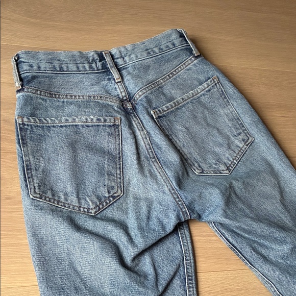Agolde Riley Denim Jeans - Picture 6 of 7
